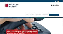 Desktop Screenshot of localvanityphonenumber.com